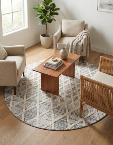 7' x 7' Arlo Round Rug