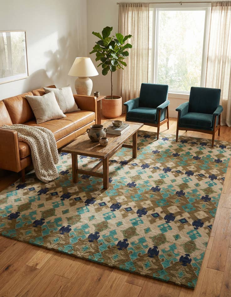 Detail image of 8' 1 x 10' 2 Luna Rug