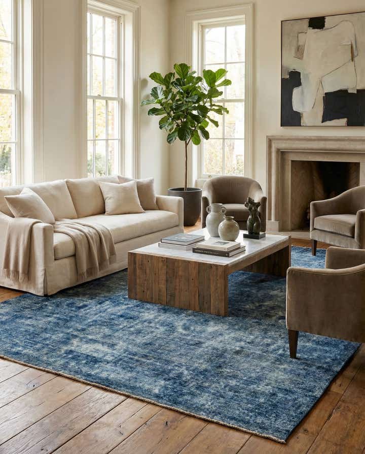 9' 8 x 12' 3 Hand Knotted Ultra Vintage Persian Wool Rug