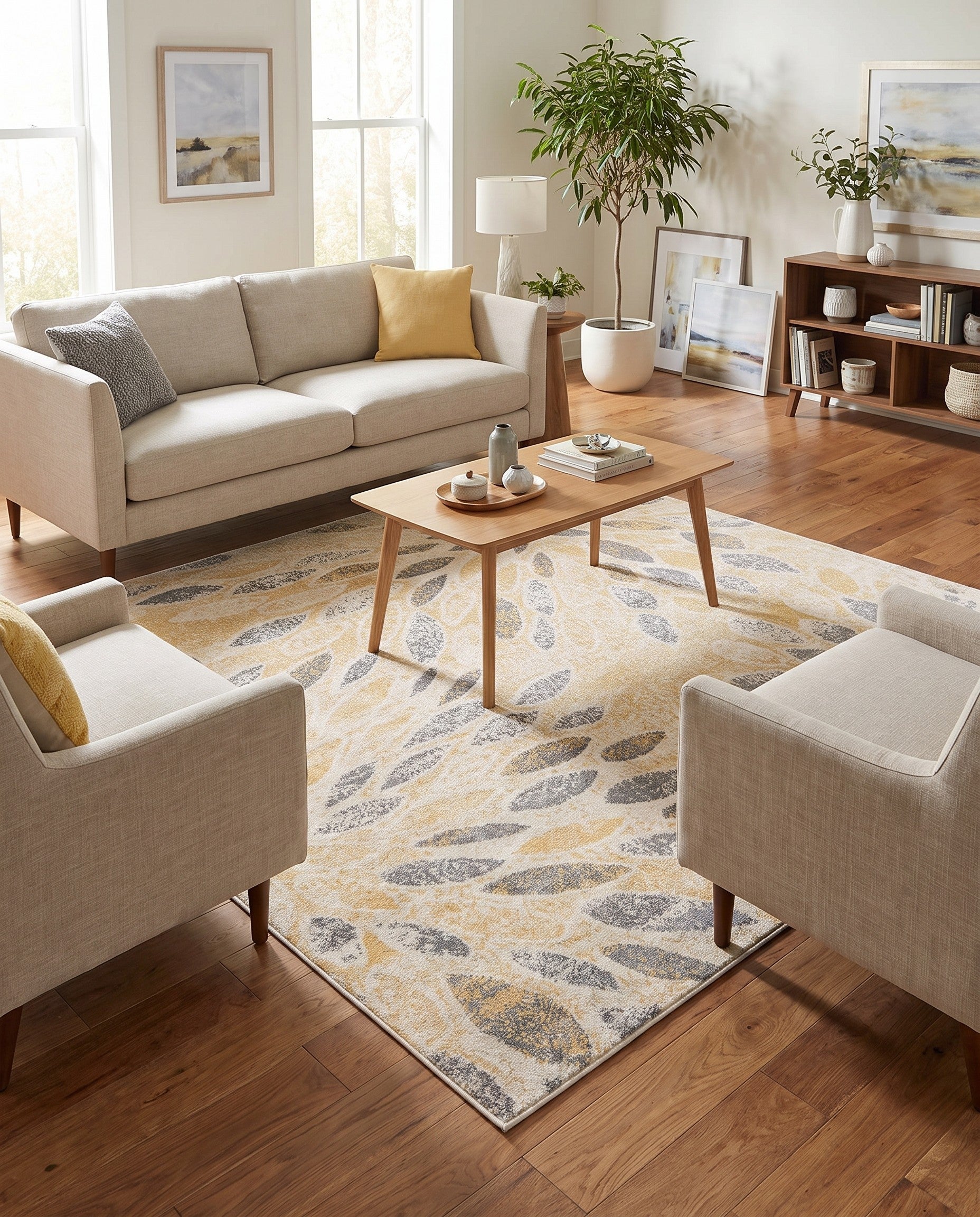 8' x 8' Charleston Square Rug