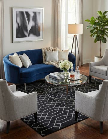 9' x 12' Marilyn Monroe&trade; Glam Trellis Rug