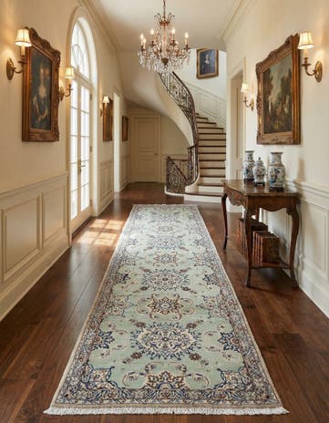 2' 10 x 13' 1 Nain Wool Runner Rug