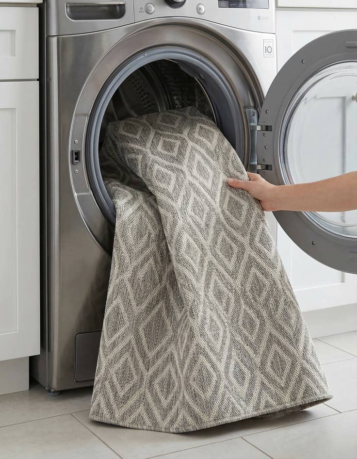 Detail image of 3' x 5' 3  Washable Jill Zarin Turks and Caicos Indoor / Outdoor Rug