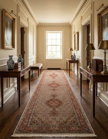 2' 10 x 11' 4 Tabriz Mahi Runner Rug