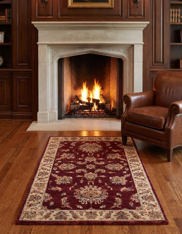 3' x 4' 7 Hand Knotted Ziegler Rug