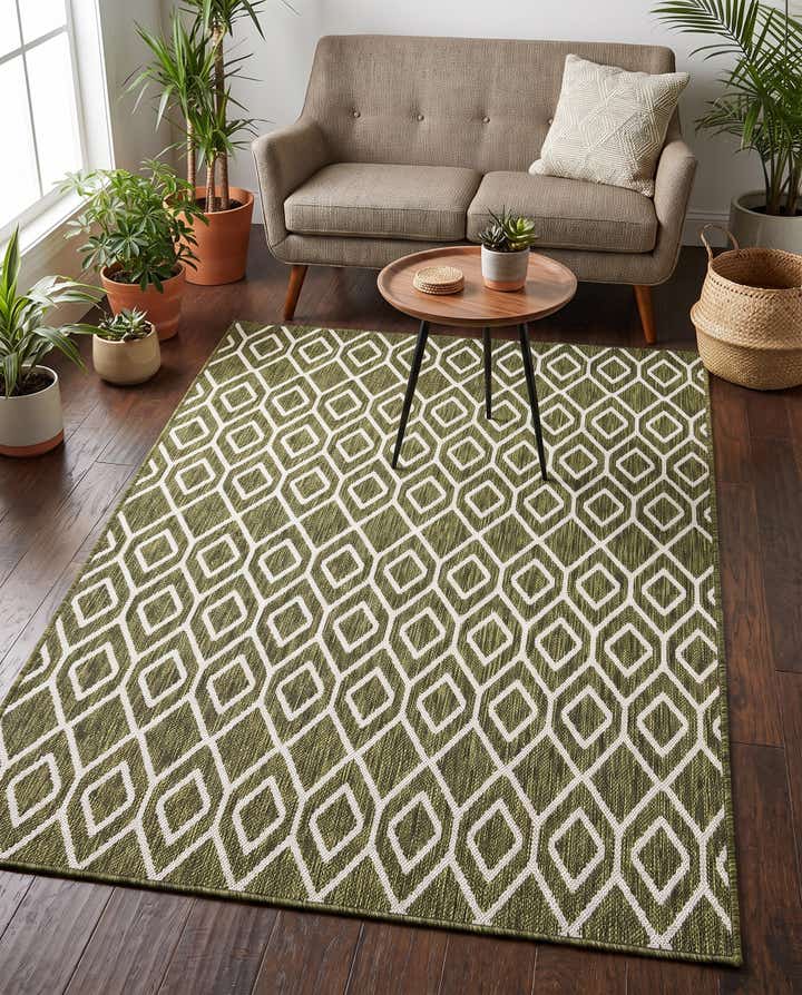 4' x 6' Easy-Clean Jill Zarin Turks and Caicos Indoor / Outdoor Rug