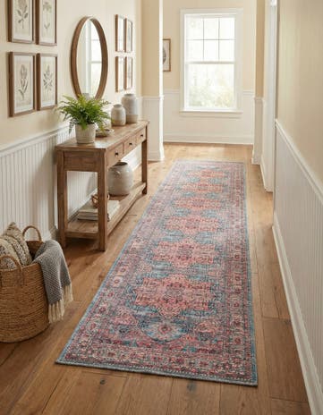 2' 7 x 13' Washable Maahru Runner Rug