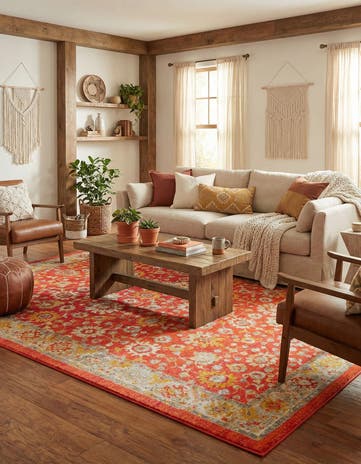 Rust Red Madeline Rug