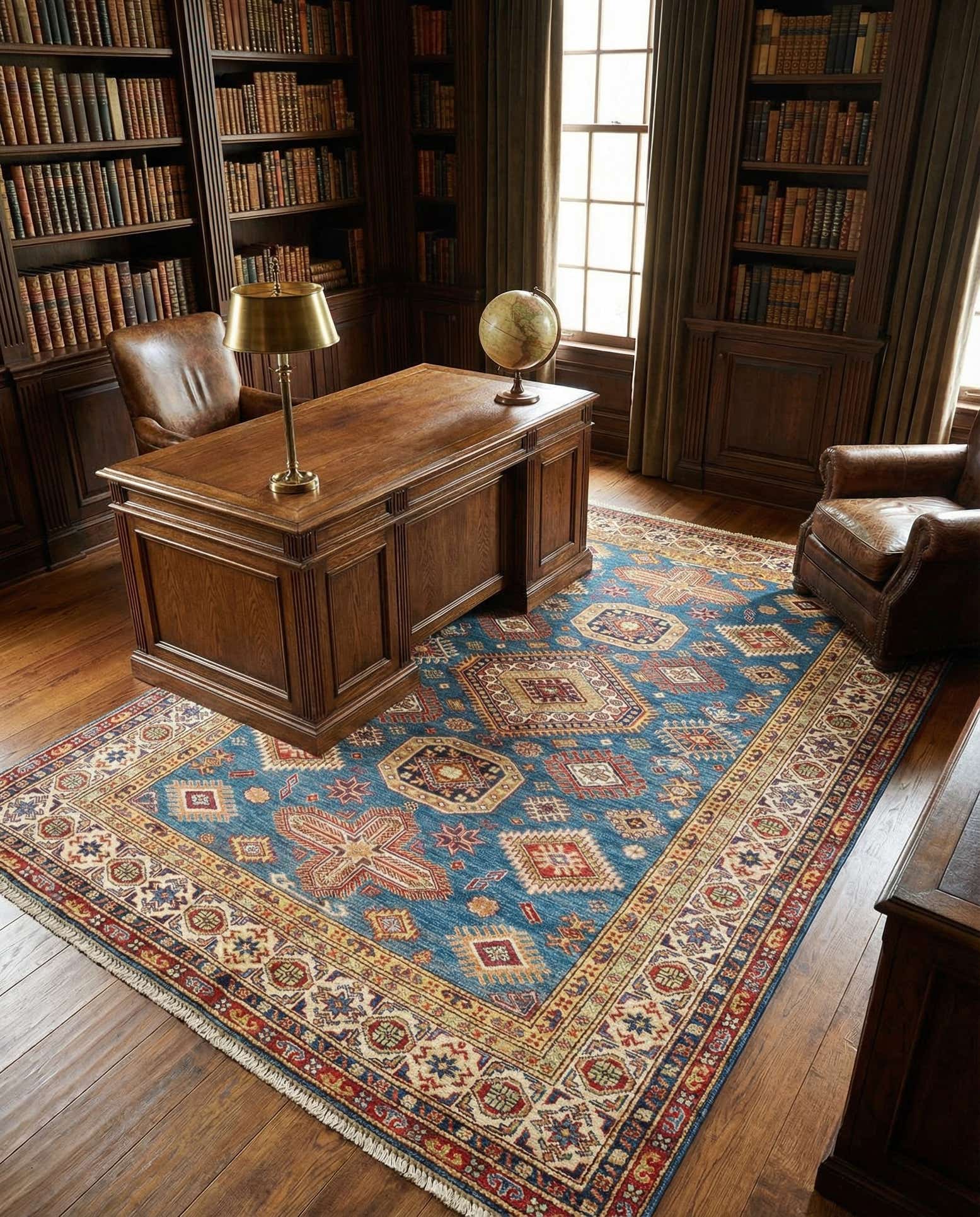 170cm x 250cm Kazak Wolle Teppich