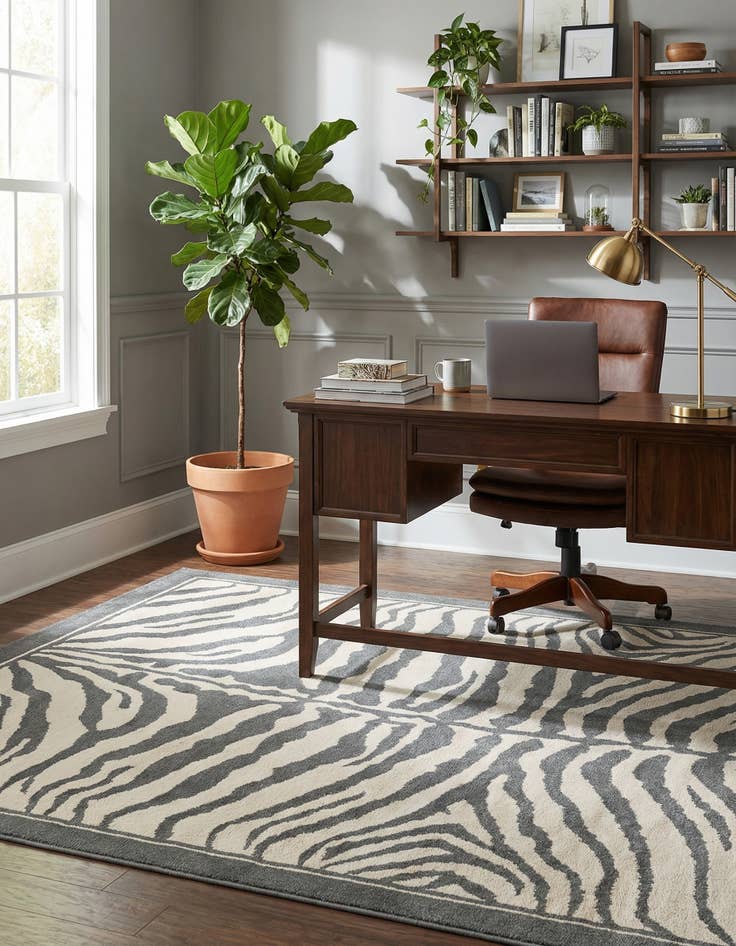 Detail image of 6' x 9' Safari Rug