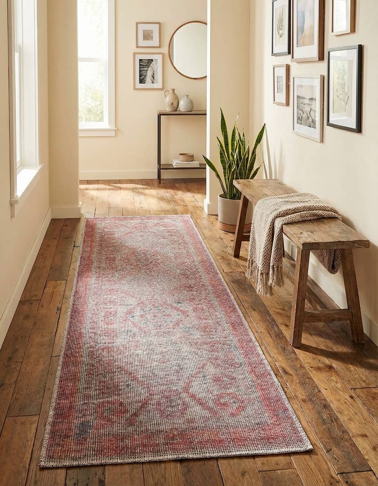 Detail image of 2' x 6'  Washable Sisu Runner Rug