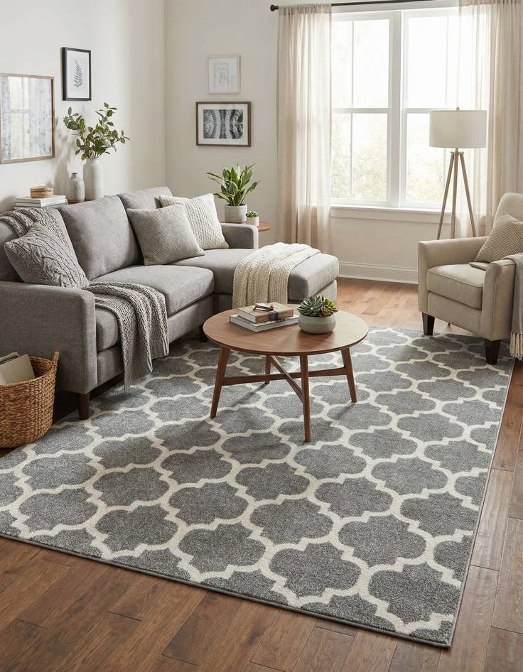 Detail image of  7' x 10' Lattice Rug