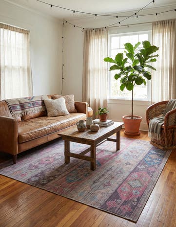 7' 10 x 7' 10 Washable Sisu Square Rug