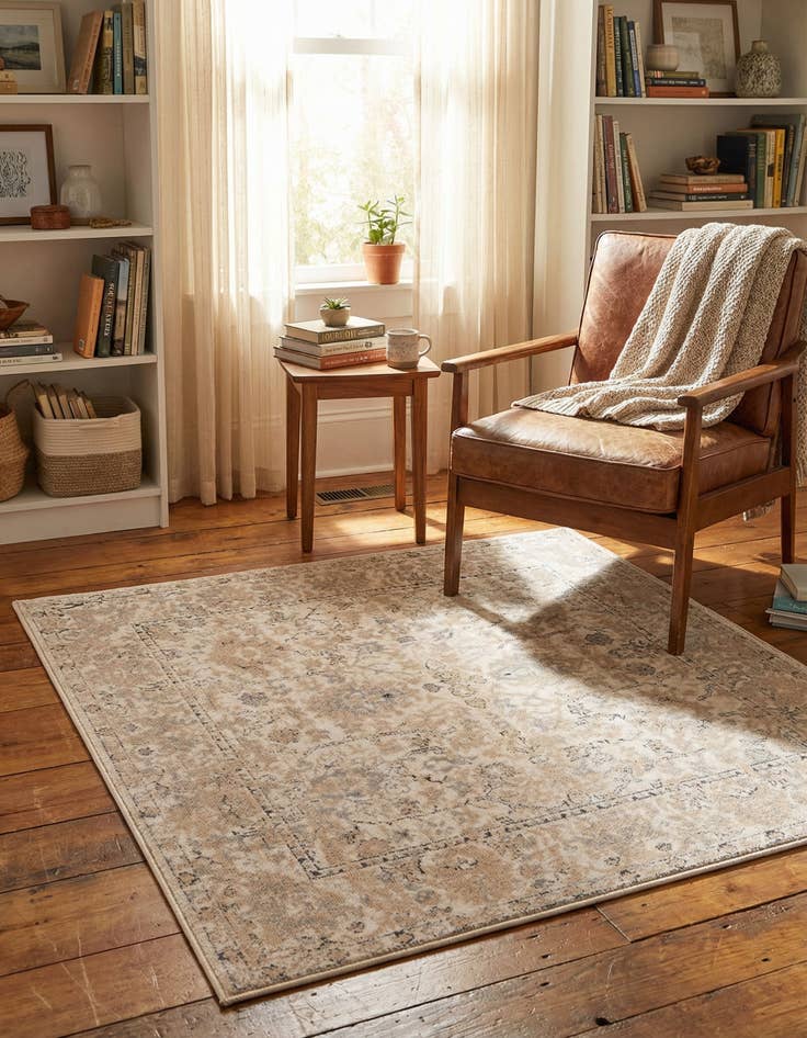 Detail image of 4' x 4' Oregon Square Rug