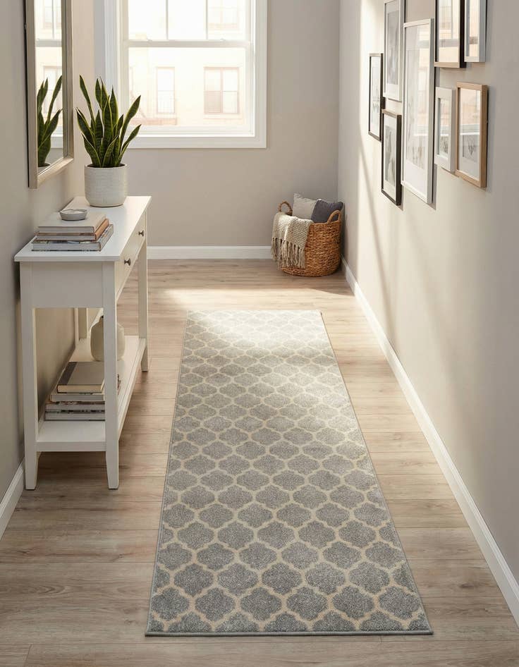 Detail image of 2' x 8' Trellis Runner Rug