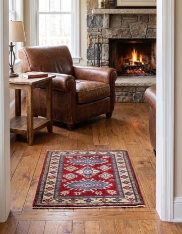 2' 2 x 3' 1 Hand Knotted Kazak Rug