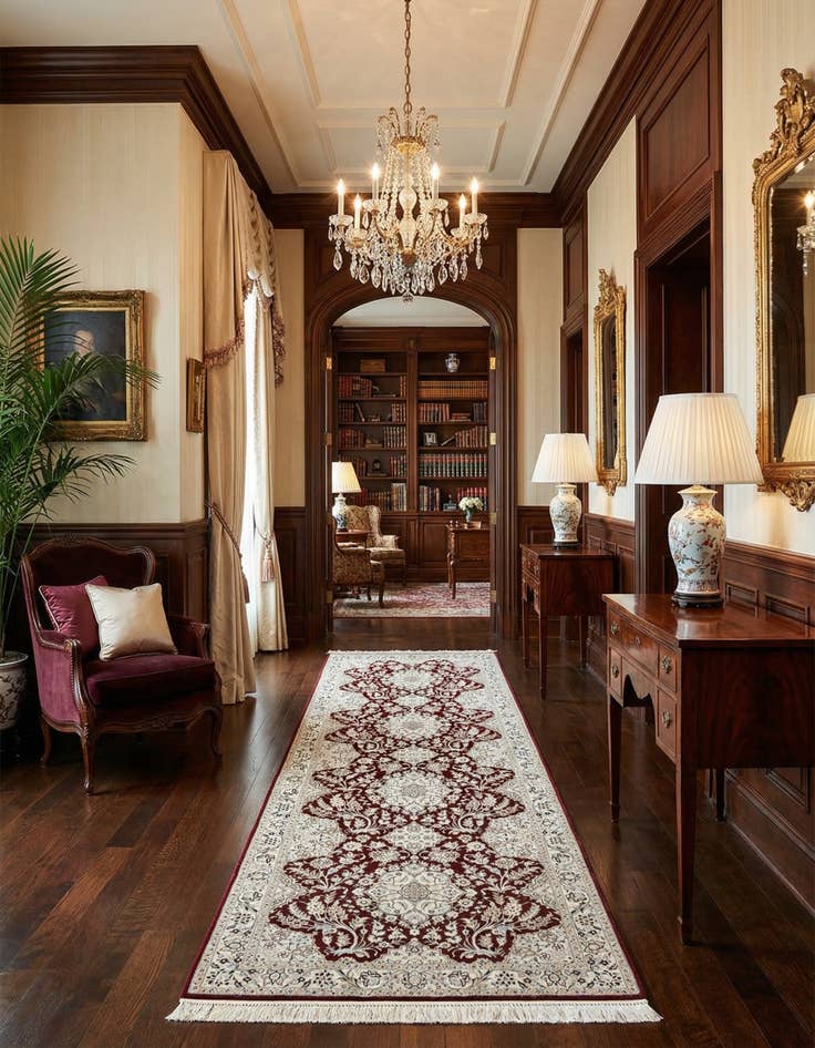 Detail image of 3' 4 x 9' 6 Nain Runner Rug