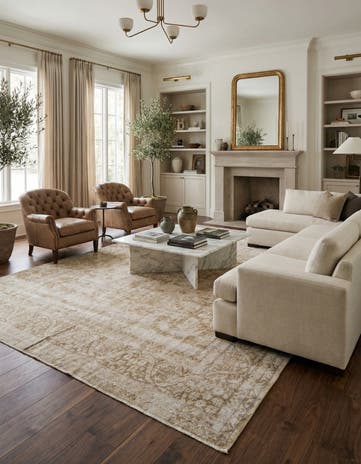 9' 8 x 12' 7 Hand Knotted Ultra Vintage Persian Wool Rug