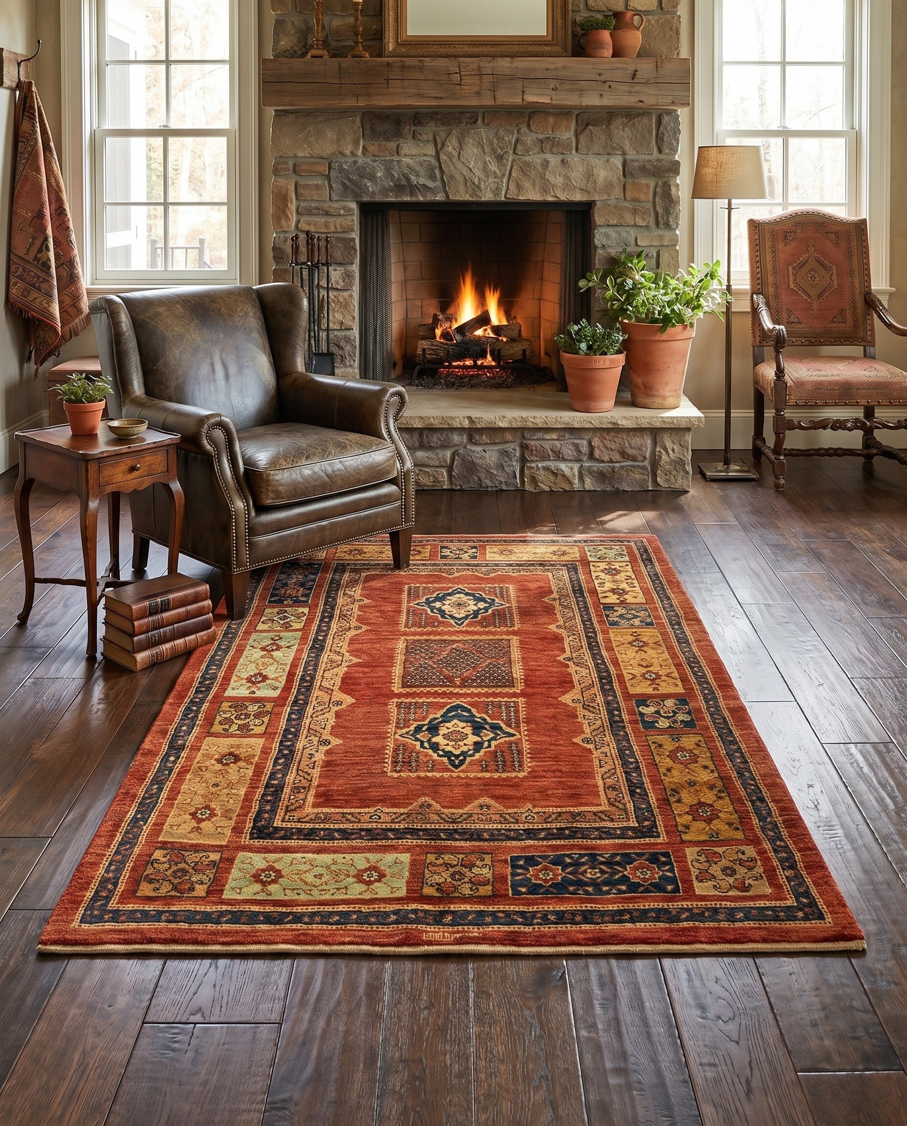 3' 7 x 5' 2 Kashkuli Rug