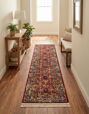 Red Kennedy Runner Rug