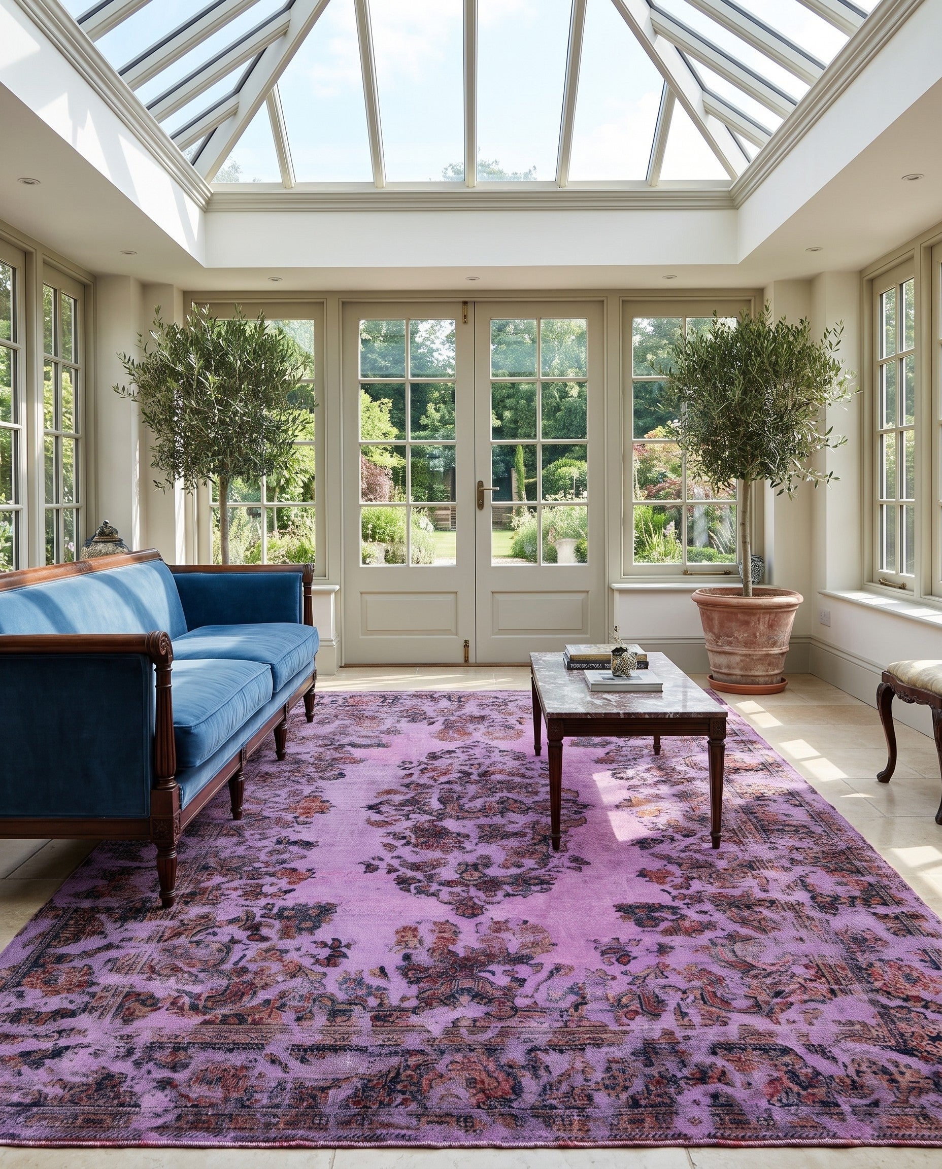 8' 7 x 11' 8 Vintage Royal Wool Rug