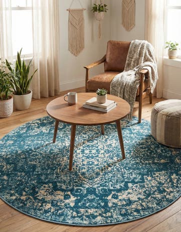 4' x 4' Amulet Round Rug