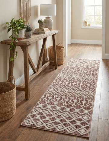 2' x 6' Eco Trellis Runner Rug