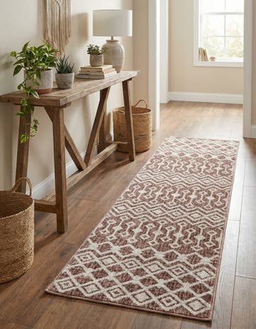 2' x 6' Eco Trellis Runner Rug