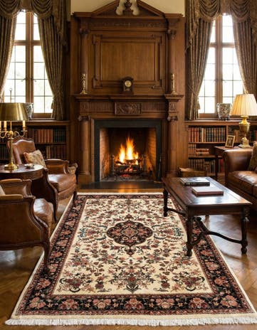 3' 8 x 6' 7 Bidjar Wool Rug