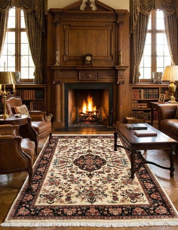 3' 8 x 6' 7 Bidjar Wool Rug
