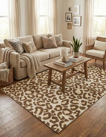 4' 1 x 6' 1 Hand Knotted Gabbeh Rug