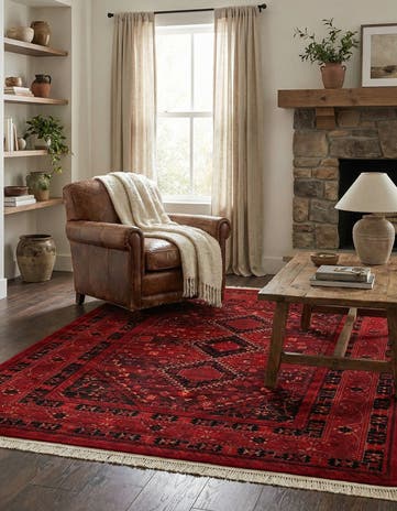 6' x 9' Bokhara Rug