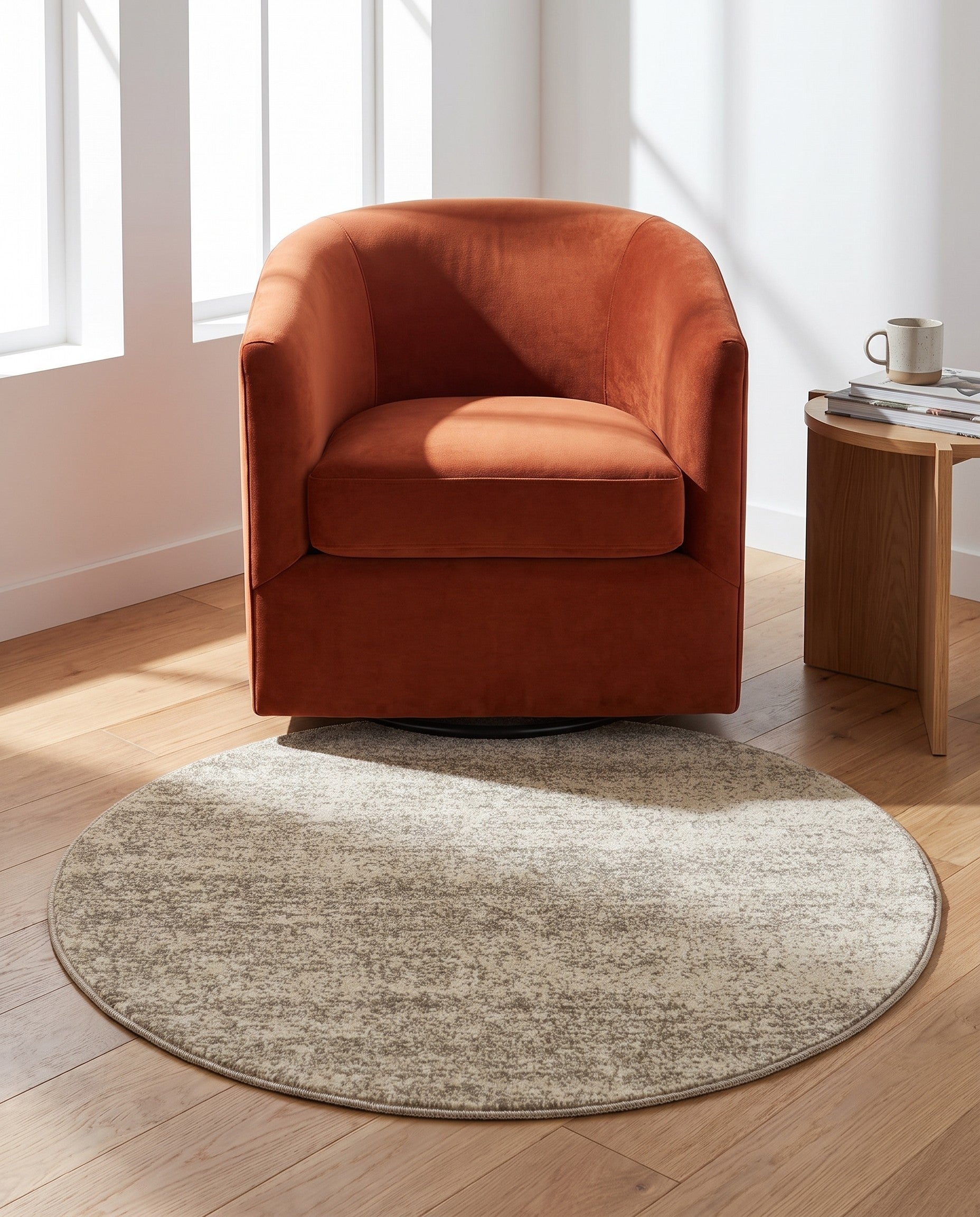 3' x 3' Loft Round Rug