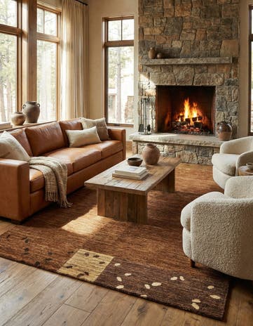 4' 11 x 6' 5 Juma Wool Rug