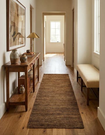2' 7 x 8' Juma Wool Runner Rug