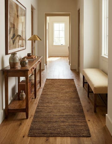 2' 7 x 8' Juma Wool Runner Rug
