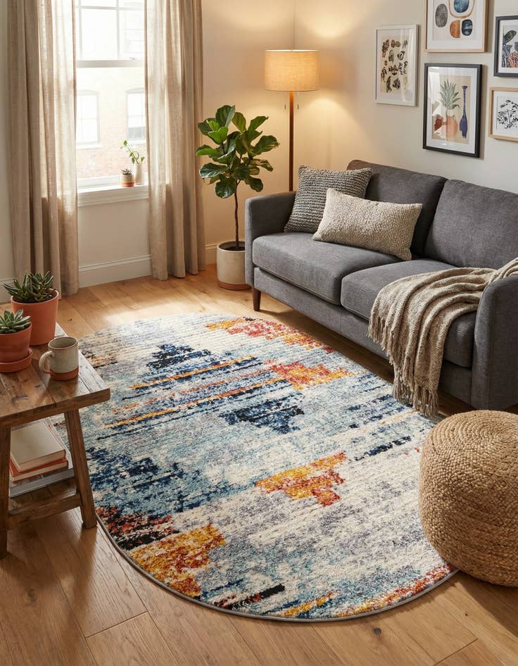 Detail image of 4' x 6' Tucson Oval Rug