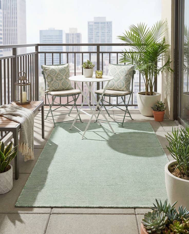 Detail image of 3' 3 x 5' 3 Easy-Clean Jill Zarin Palm Springs Indoor / Outdoor Rug