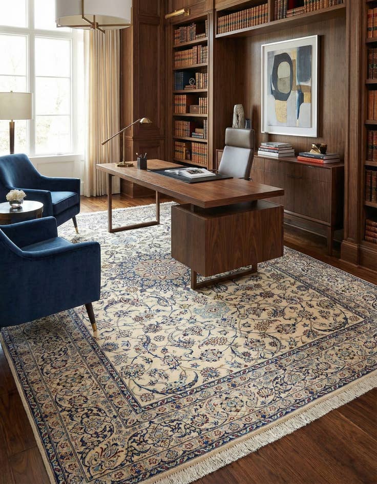 Detail image of  10' 2 x 13' 5 Nain Rug