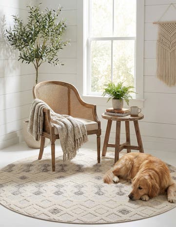 4' x 4' Arlo Round Rug