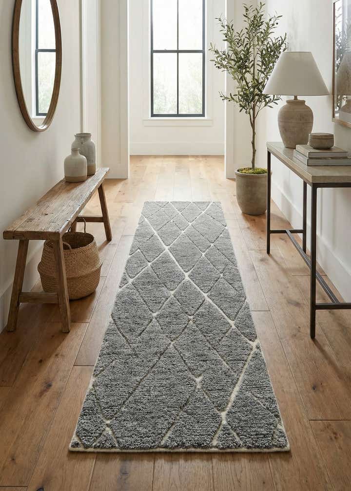 2' x 8' Atlas Moroccan Wool Runner Rug