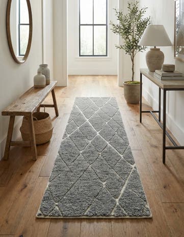 2' x 8' Atlas Moroccan Wool Runner Rug