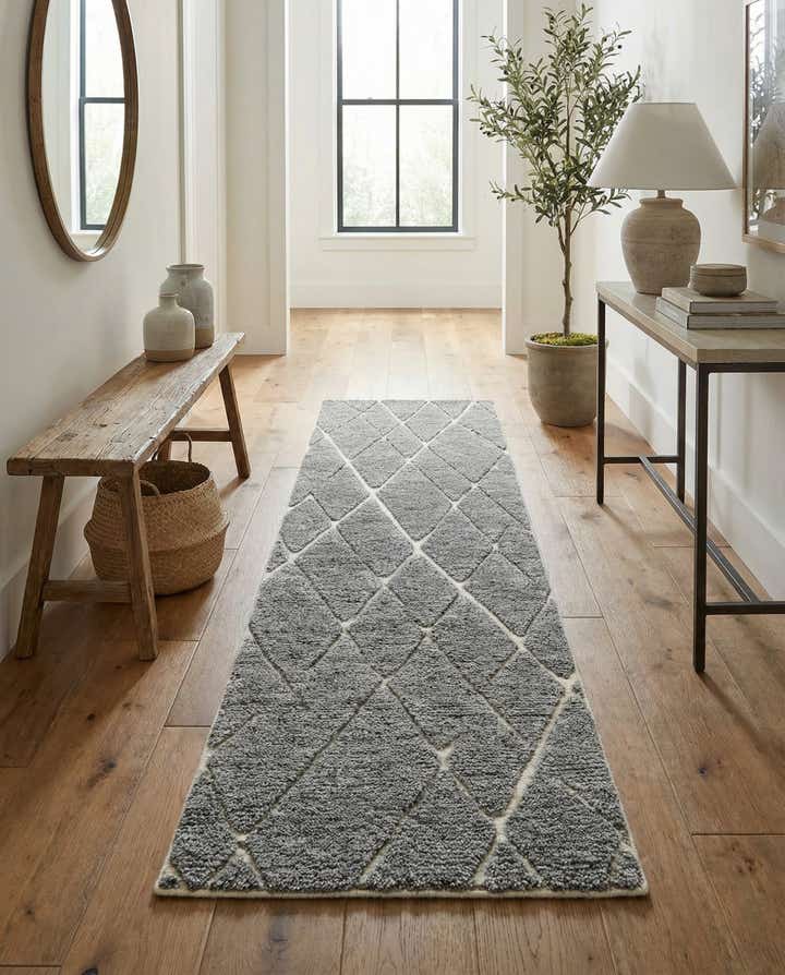 2' x 8' Atlas Moroccan Wool Runner Rug