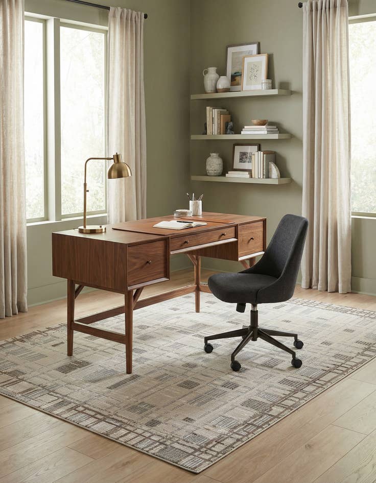 Detail image of 5' 3 x 7' 7 Hanahan Rug