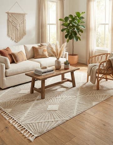 5' 3 x 8' Boho Rug