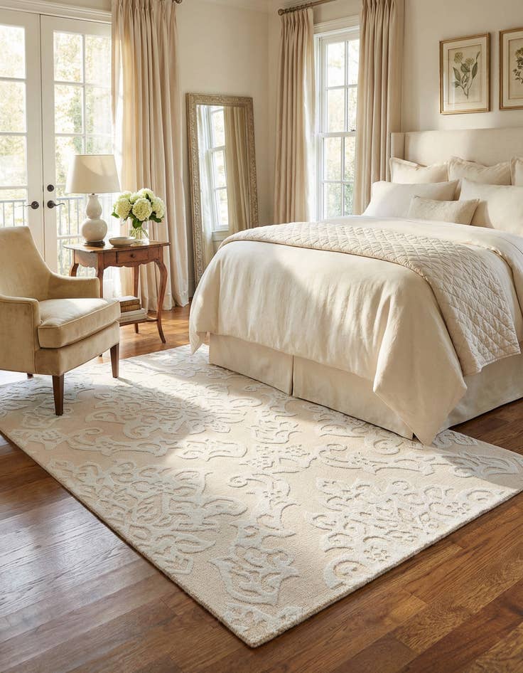 Detail image of 3' x 5'  Hand Knotted Darya Wool Rug