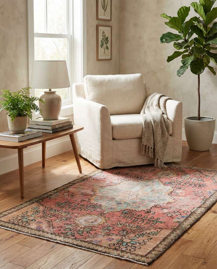 3' 1 x 5' Hand Knotted Ultra Vintage Persian Wool Rug