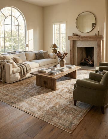 9' 6 x 12' 7 Hand Knotted Ultra Vintage Persian Wool Rug