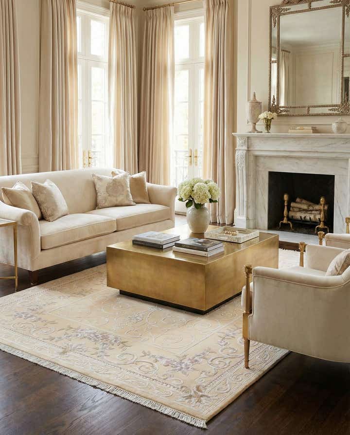 6' 2 x 8' Hand Knotted Darya Wool Rug