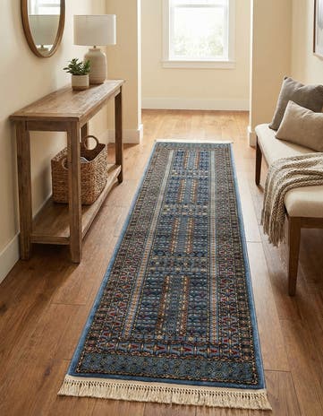 2' 7 x 10' Bokhara Runner Rug